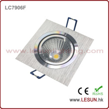7W Square LED COB Downlight for Hotel (LC7906F)